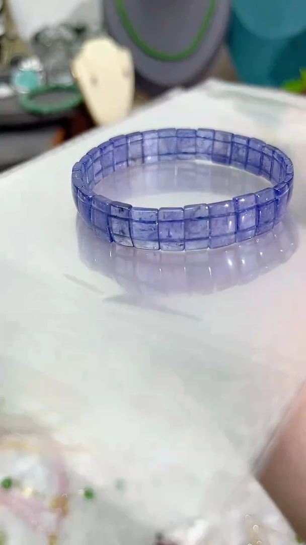 【闪购商品】坦桑石手链未镶嵌手牌3200