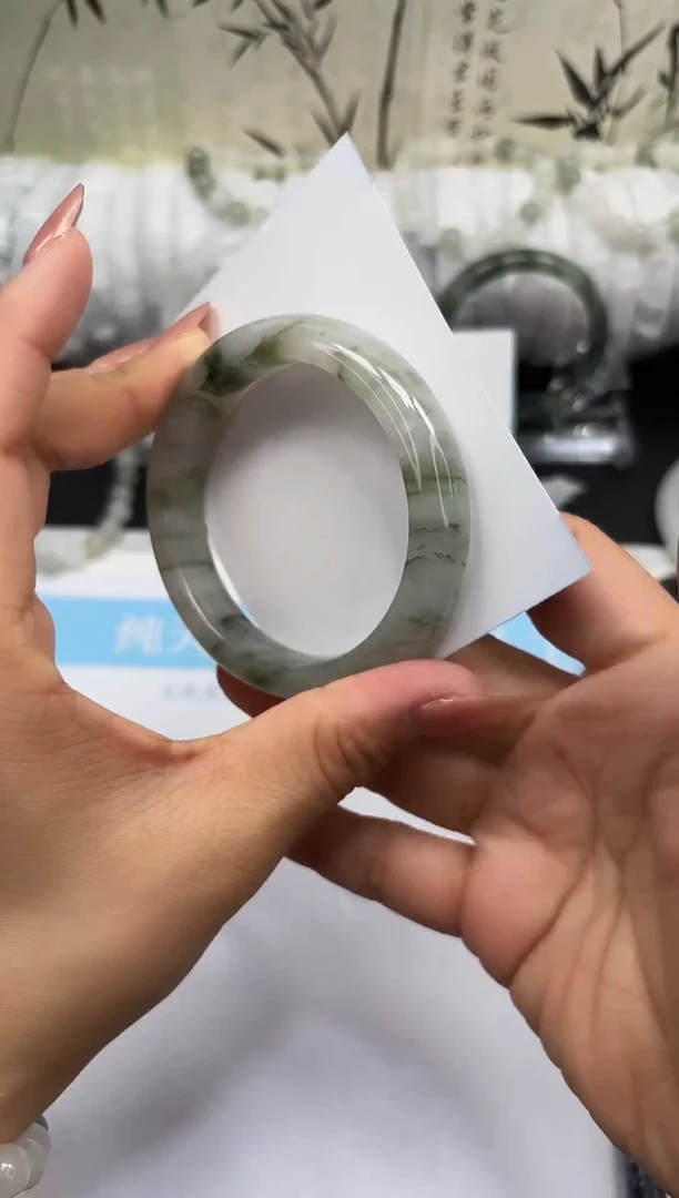 未镶嵌手镯石英质玉A42-55/56/57