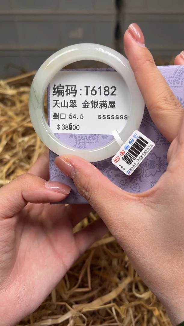 未镶嵌手镯石英质玉T6182