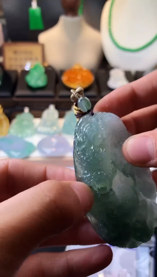 未镶嵌定制翡翠色*~  5026毛货不退不换