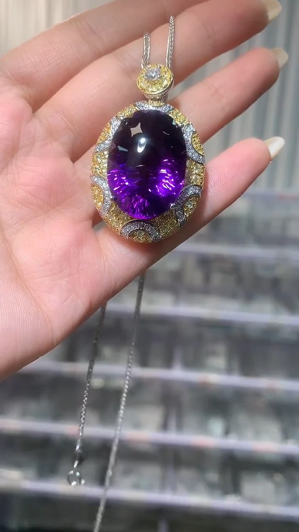 吊坠(赠链)银S925镶嵌水晶【宝石世家严选】
