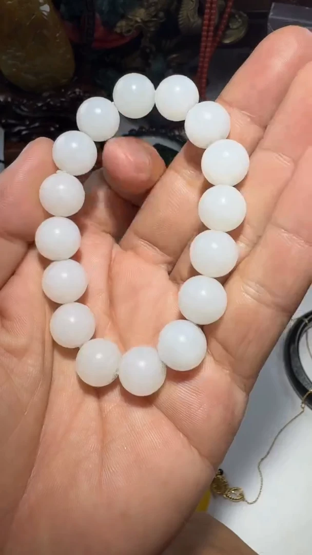 未镶嵌手串和田玉手串