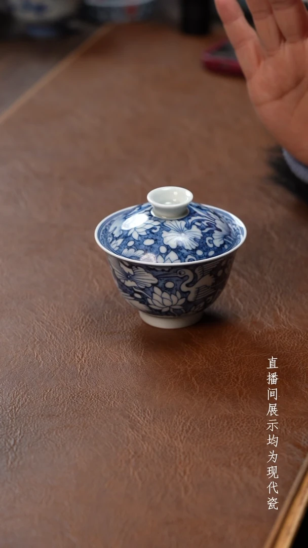 茶器茶器一鹭盖碗