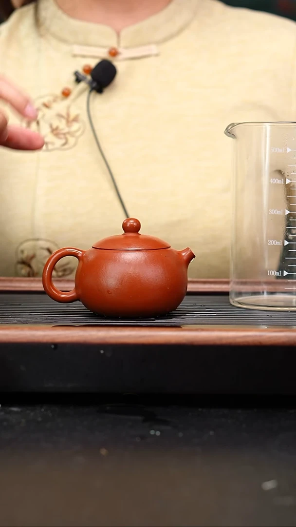 茶壶紫砂全手工铁芯朱泥西施160