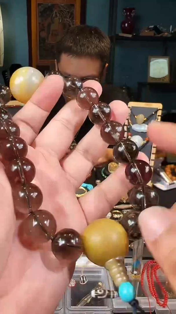 水晶手链未镶嵌手持
