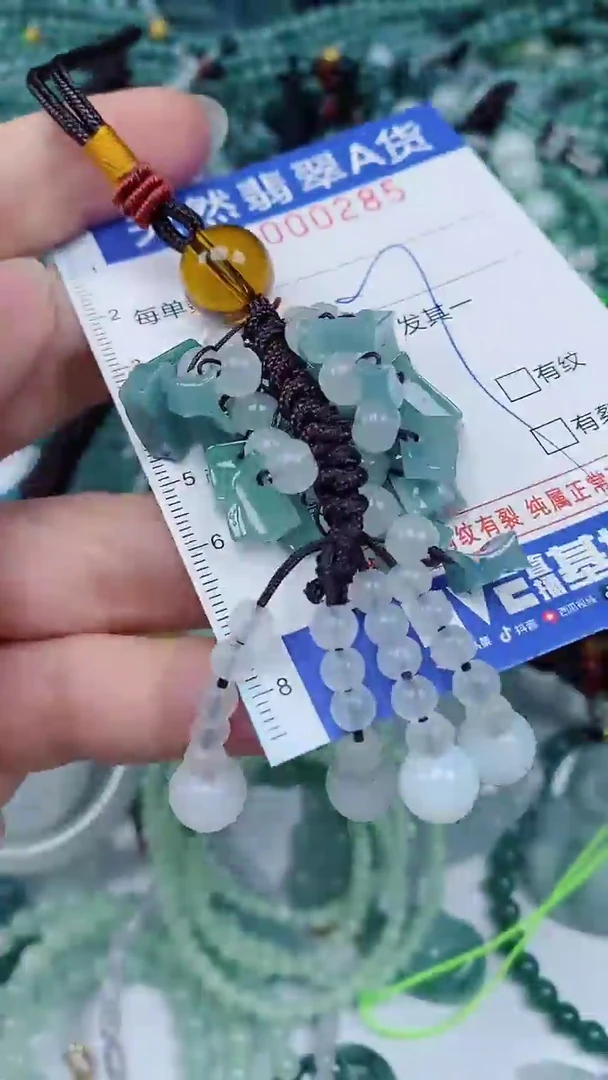 翡翠未镶嵌颈饰00000285
