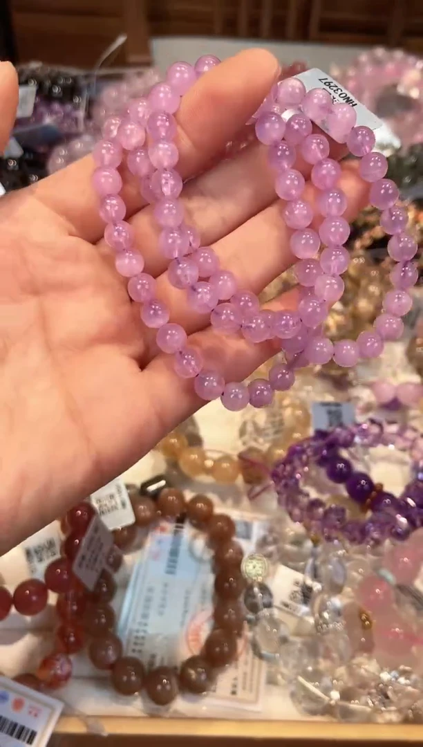 【闪购商品】锂辉石手串未镶嵌手串