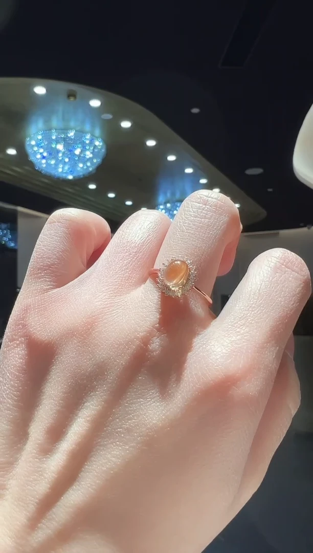 【闪购商品】水晶戒指银S925镶嵌99】