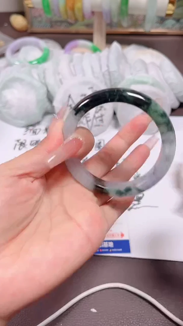 翡翠手镯未镶嵌210所见即所得拍什么发什么