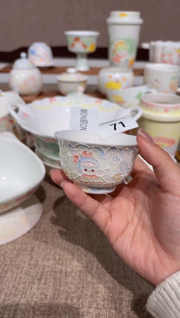 71号高温釉下彩陶瓷默认微瑕福利价不退不换