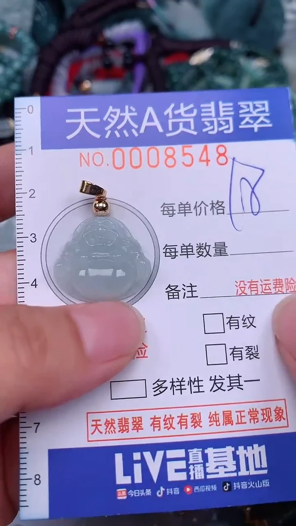 翡翠未镶嵌颈饰...0008548