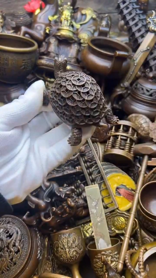 精美铜器，点击下单