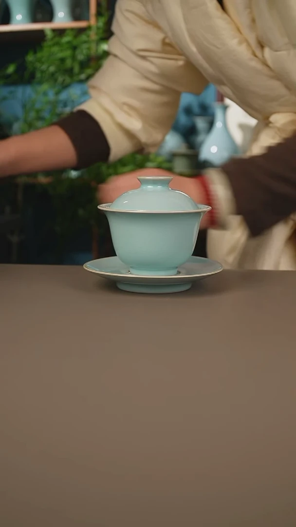 赵志强盖碗微暇