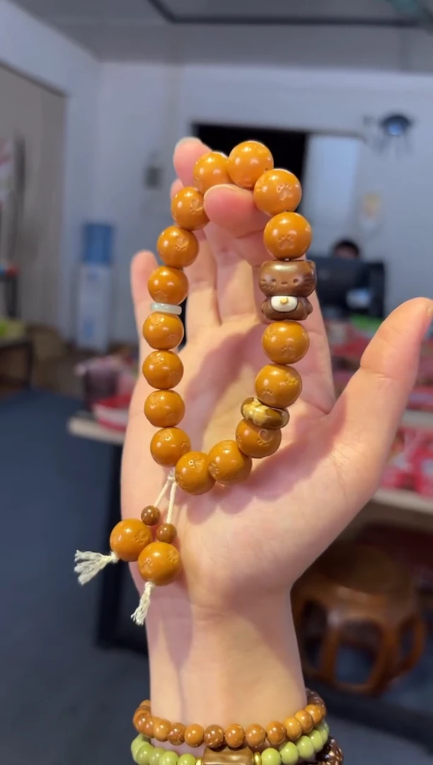 吊坠菩提根/象牙果猴头猫爪【喵哉妙哉】手持