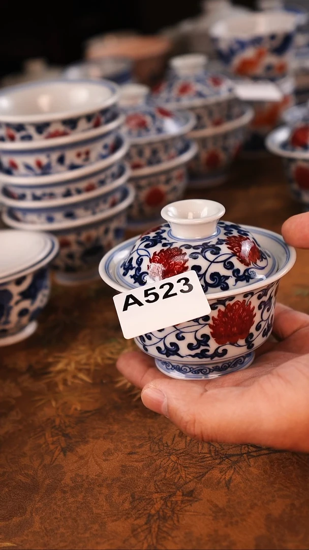 景德镇手工手绘茶器-13