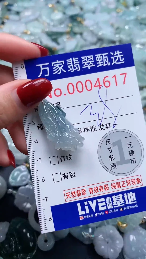 颈饰未镶嵌翡翠4617