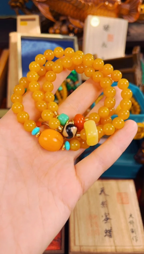 未镶嵌颈饰蜜蜡B兰妹专属高端链接56