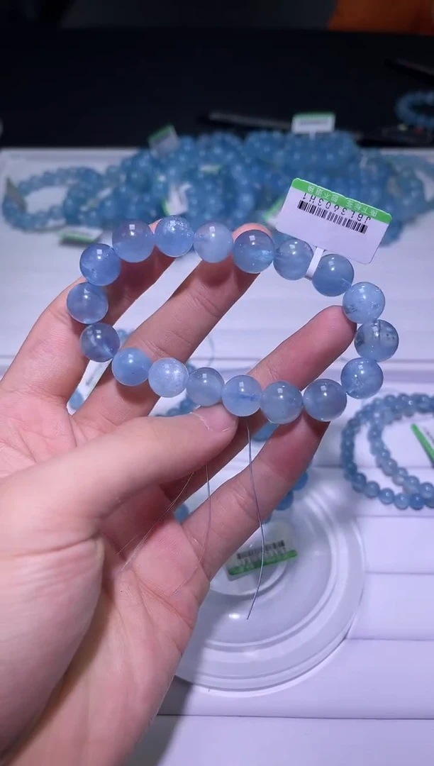 1海蓝宝石（处理）X071-海蓝宝单圈-多样性发其一