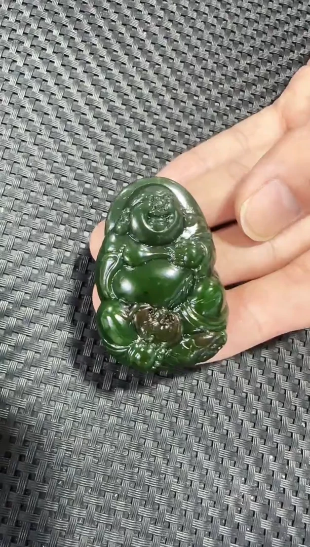 【闪购商品】和田玉（碧玉）吊坠未镶嵌佛