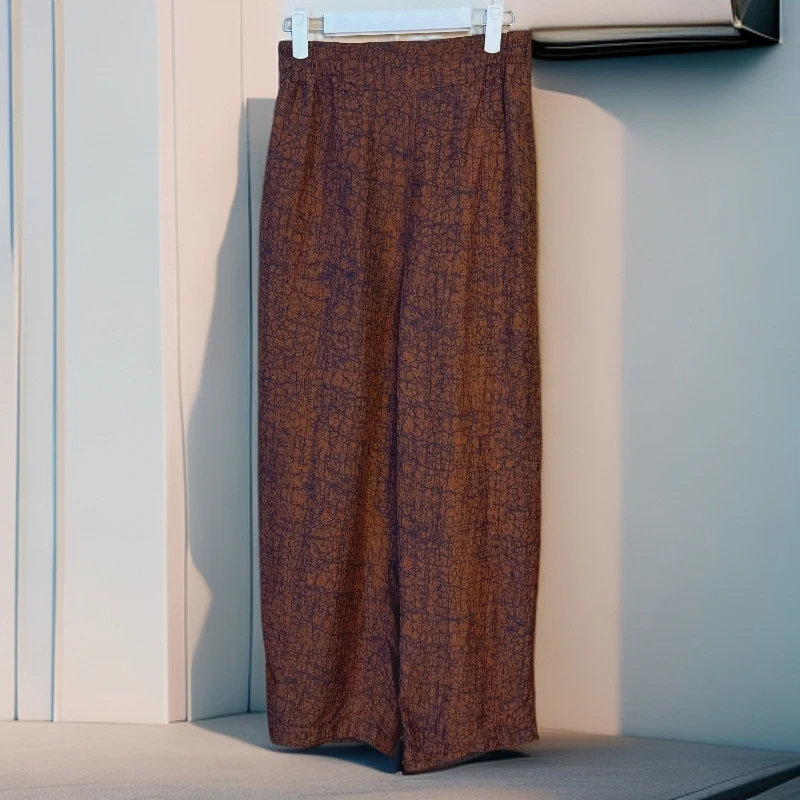 【冠乐皱花苞裤】新中式重磅香云纱百搭显瘦气质女款花苞裤