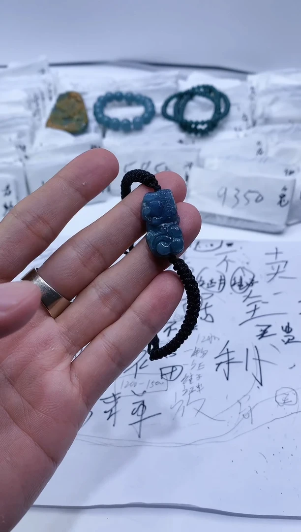 【闪购商品】翡翠颈饰未镶嵌貔貅【品质一般介意慎拍】