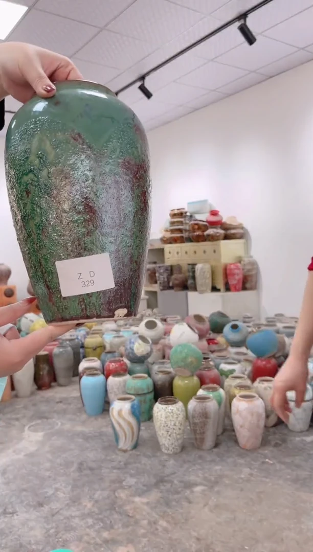 【闪购商品】瓶陶瓷花瓶 无花瑕疵zd329