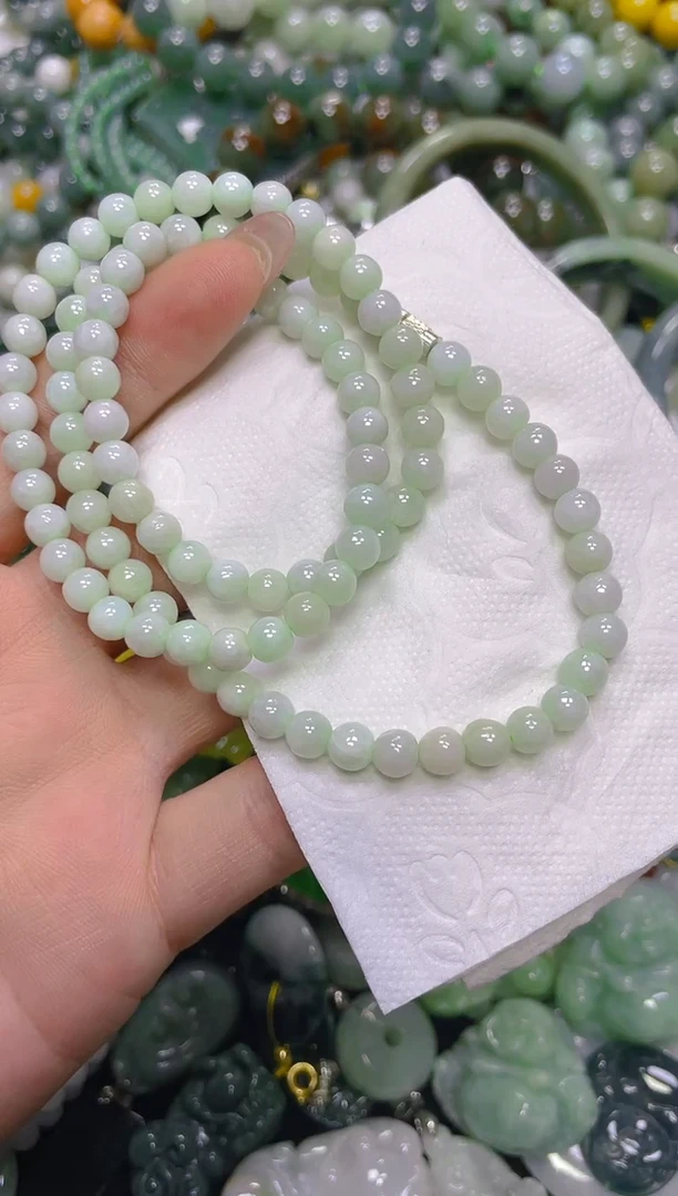 颈饰未镶嵌翡翠6MM