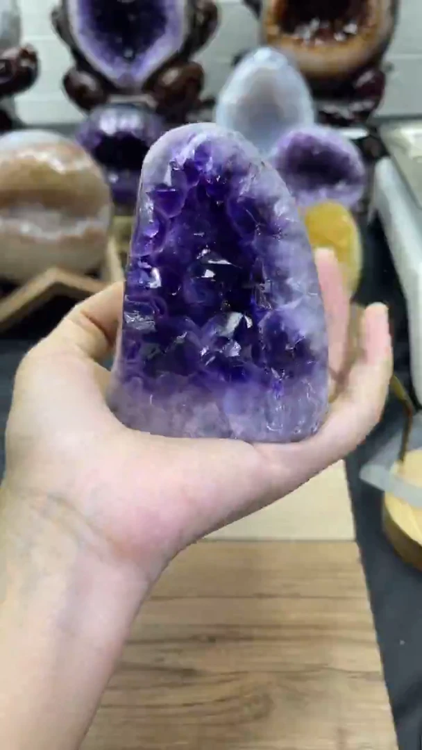 未镶嵌大型摆件（非配饰）紫晶779号摆件