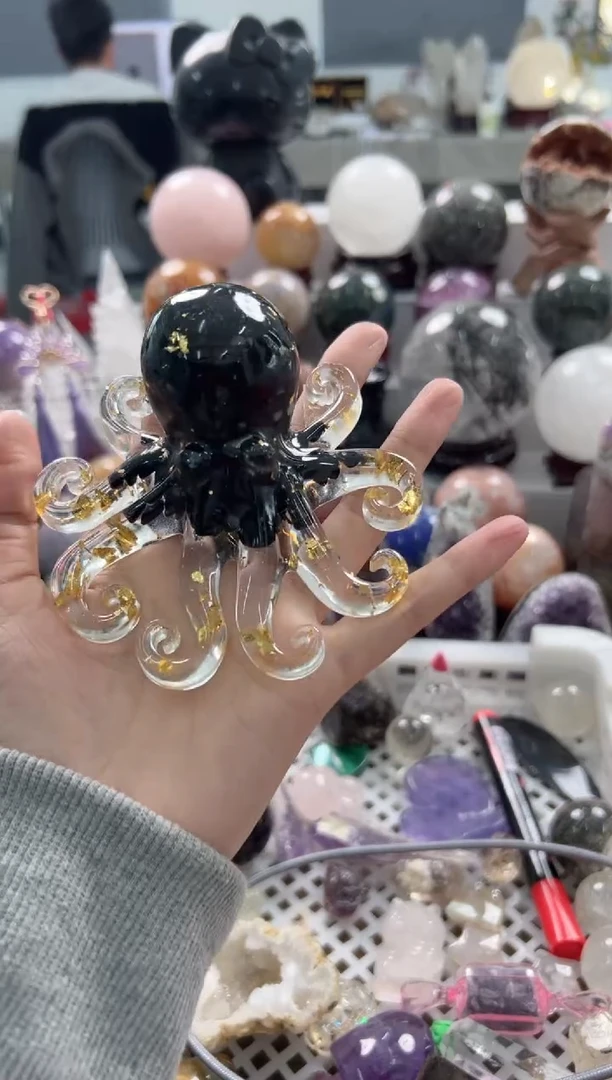 未镶嵌黑曜岩珠宝奇石M372