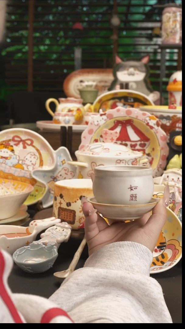 【原创设计】德化手绘陶瓷