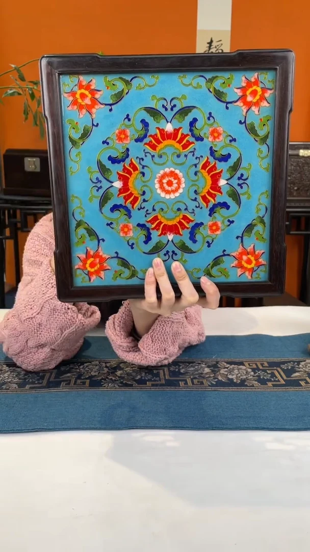 红酸枝木类端景台底座