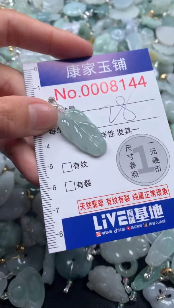 颈饰未镶嵌翡翠8144