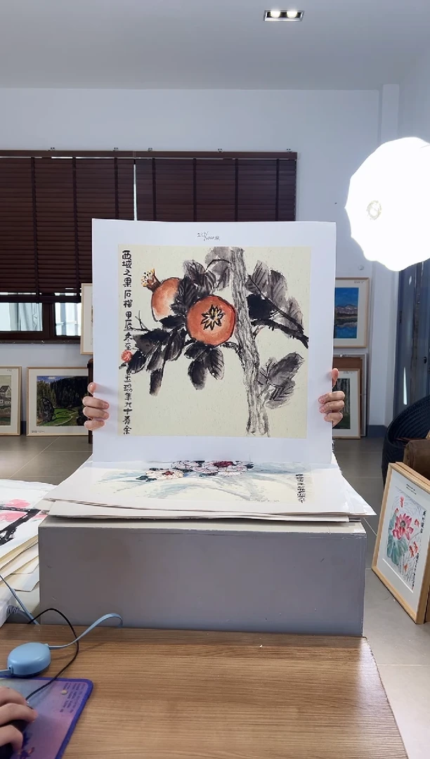 【闪购商品】版画限量亲签盖章版画S