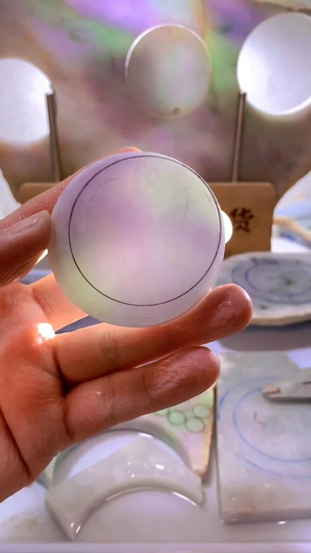 翡翠裸石天然缅甸翡翠A货199