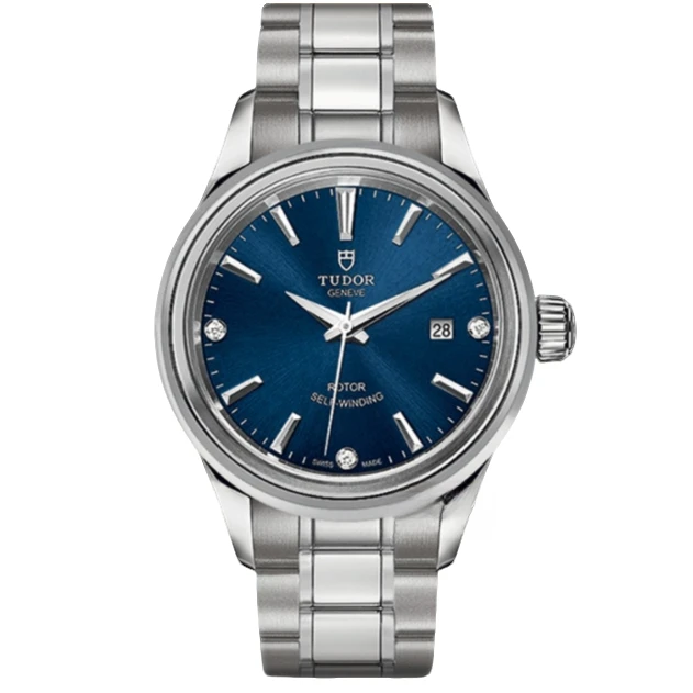 99新 TUDOR/帝舵 风尚系列自动机械女表M12100-0013表径28