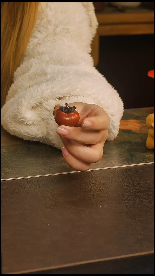 紫砂茶宠小红柿子