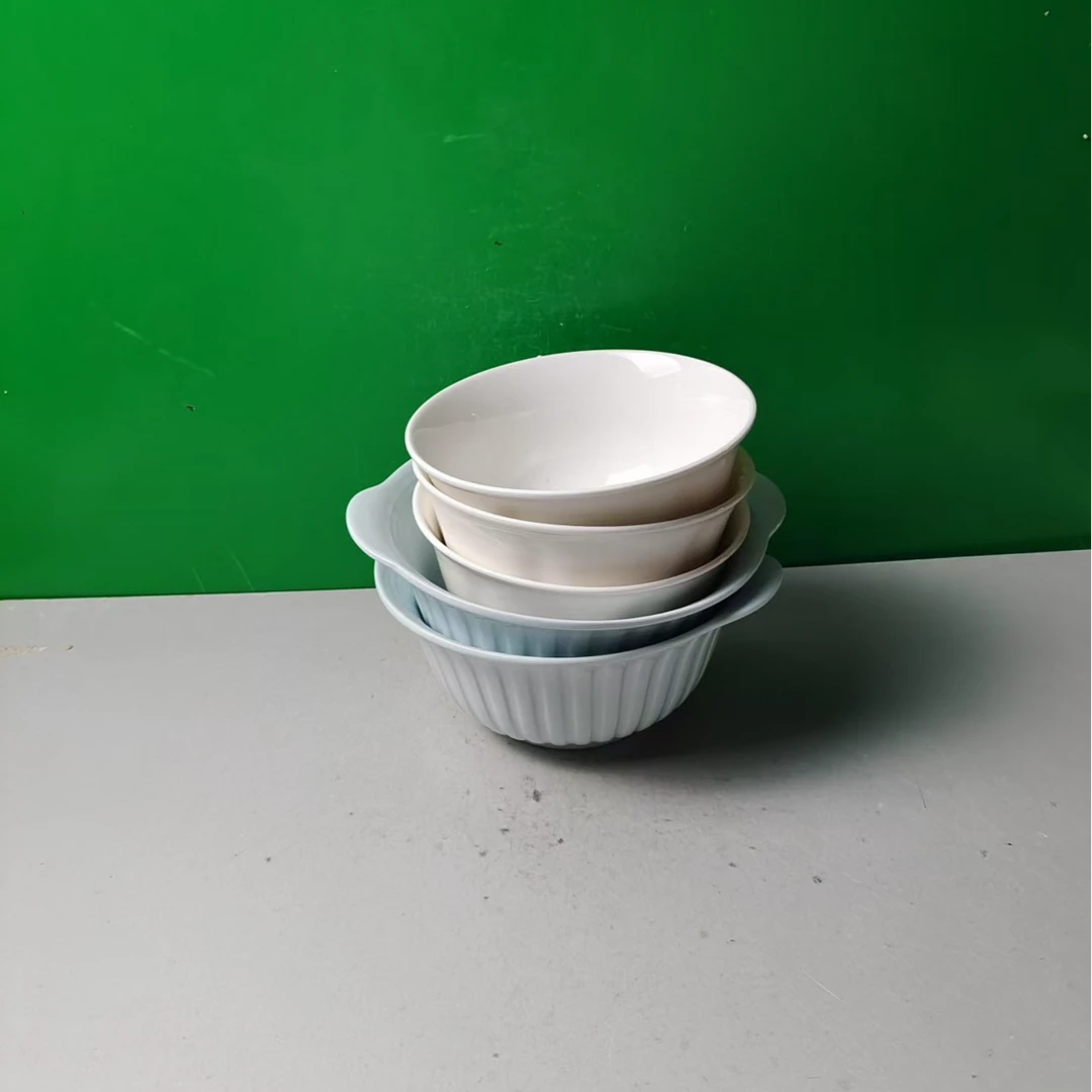 M968 5个碗（口径13，高7）陶瓷餐具 D1