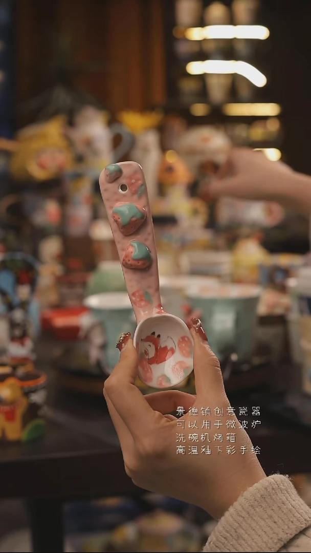 景德镇釉下彩绘设计师款式陶瓷