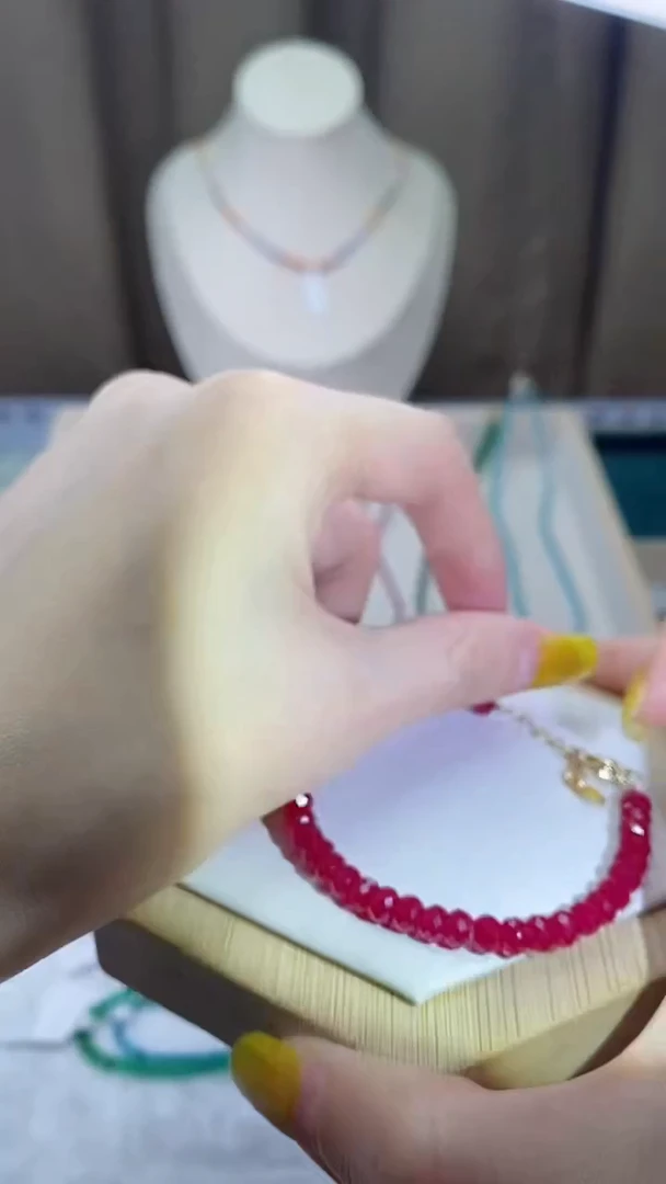 【闪购商品】红宝石手链14K金镶嵌诗宁甄选珠宝SYZB61