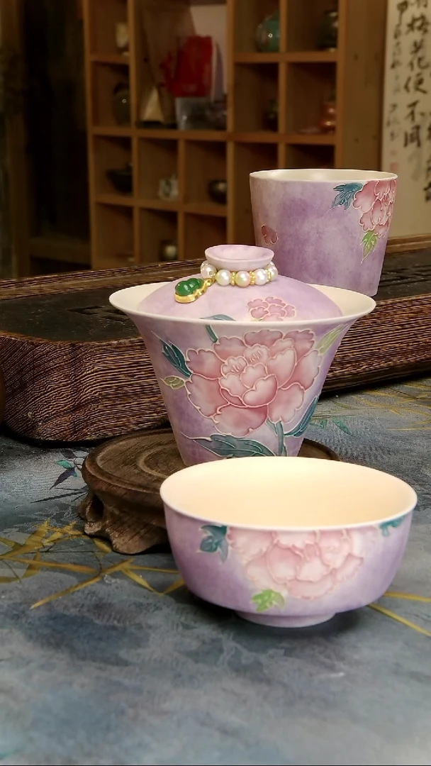 亘古茶具福利分享@盖碗杯