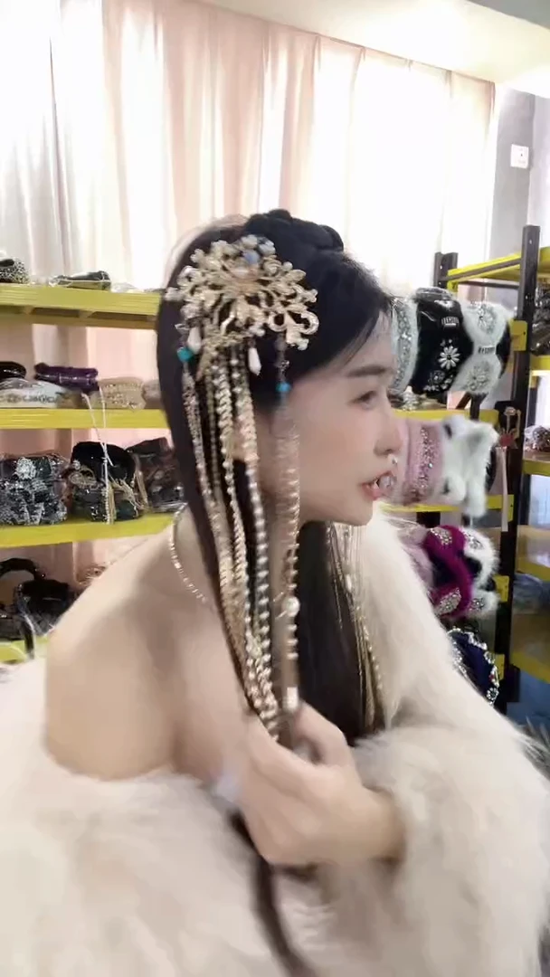 合金布艺古风虞姬