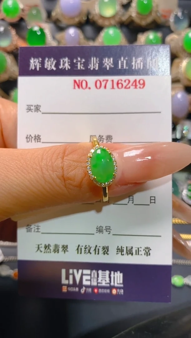 【闪购商品】翡翠耳饰银S925镶嵌天然A货翡翠1