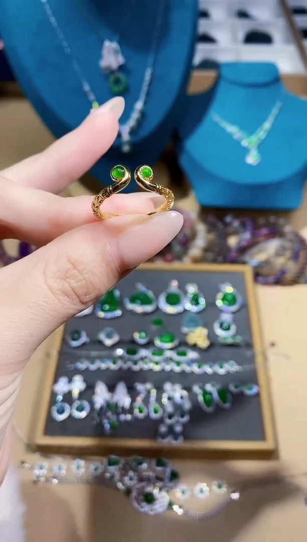 【闪购商品】翡翠戒指未镶嵌多样性发其一【17】