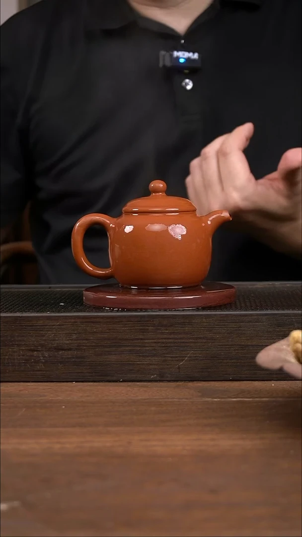 茶壶紫砂源**?红清水匏尊     200CC