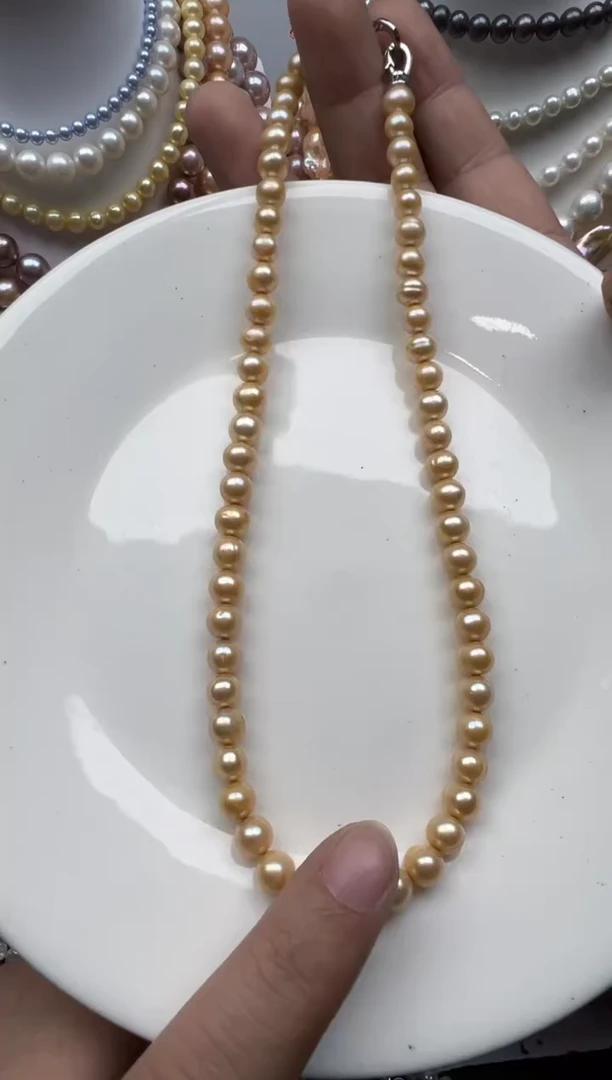 【闪购商品】淡水珍珠颈饰未镶嵌1