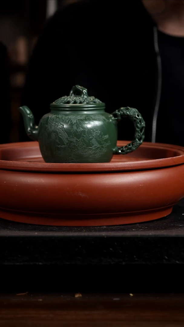 宜兴知衍传器原矿全手25+壶承