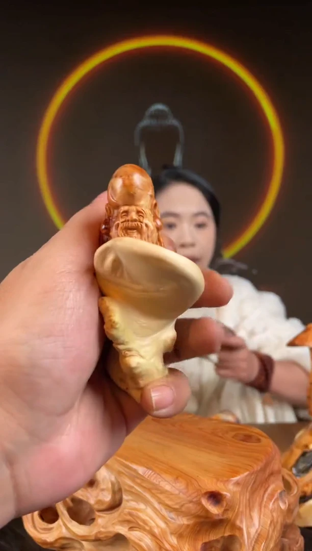 柏木（崖柏）手工摆件,先抢先得! 编号:264