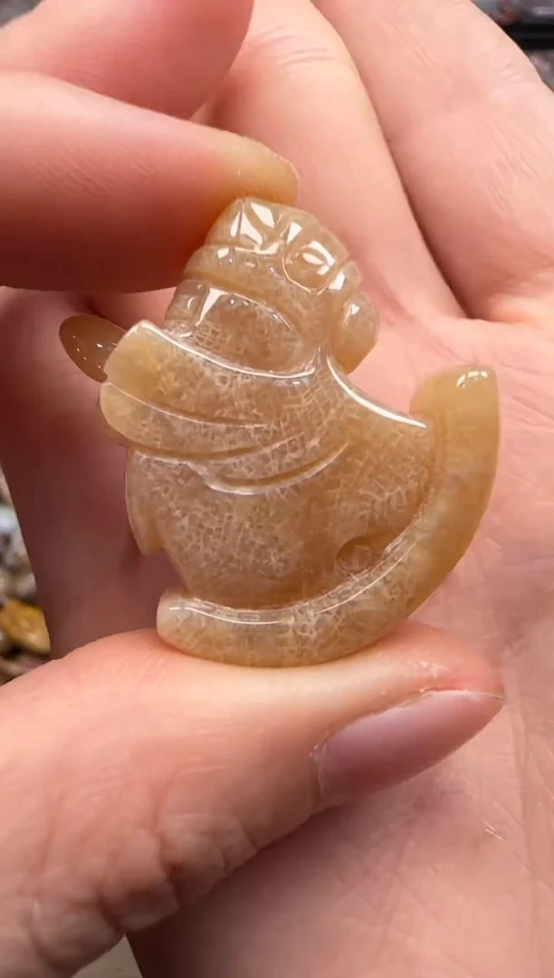 【闪购商品】硅化珊瑚（珊瑚玉）颈饰未镶嵌059