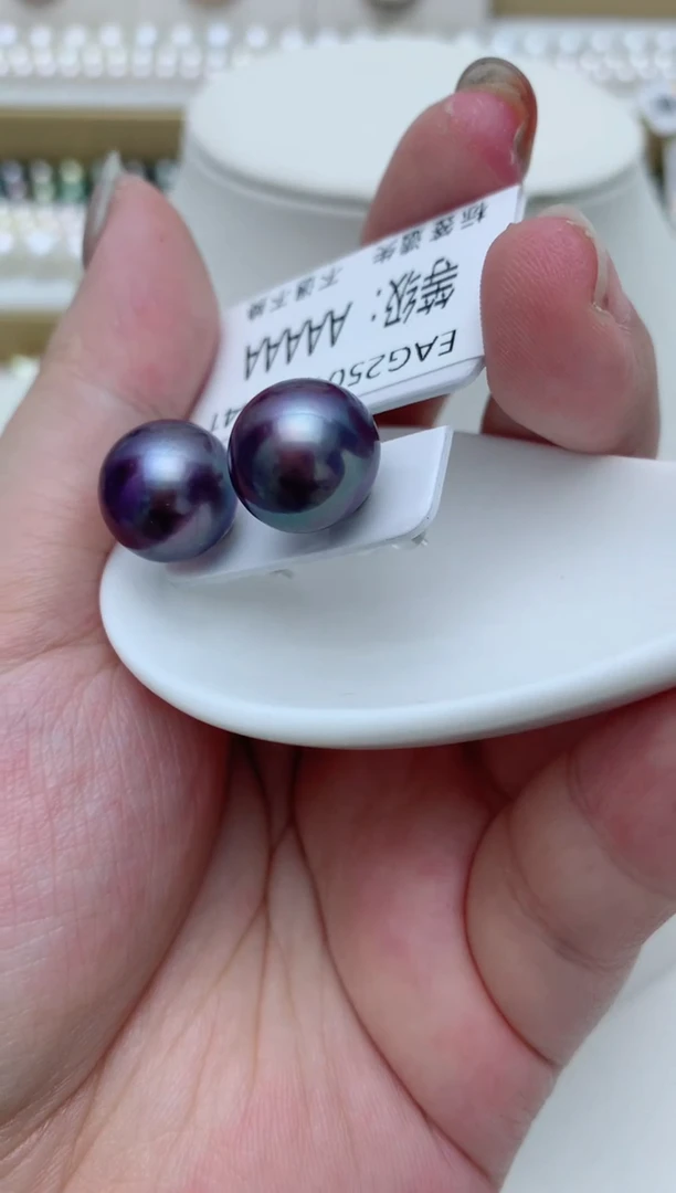 【闪购商品】淡水珍珠耳饰银S925镶嵌w28