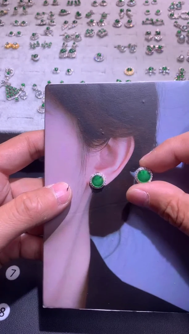 【闪购商品】翡翠吊坠(不含链)银S925镶嵌1